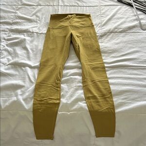 Lululemon Athletica Mustard Leggings